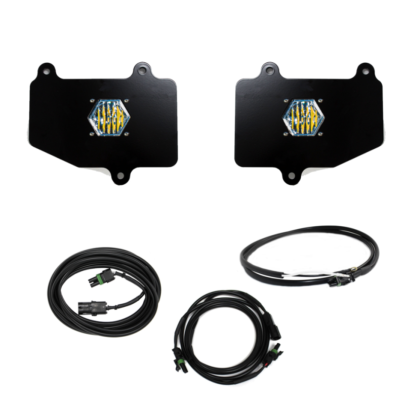 Jeep Wrangler JT Lights - Rear - Baja Designs - Dual S1 Reverse Kit with Upfitter - `18-`27